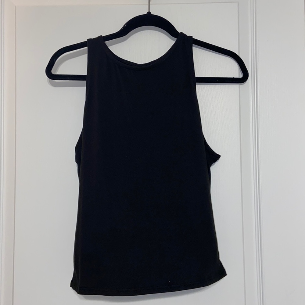 Formal black tank top